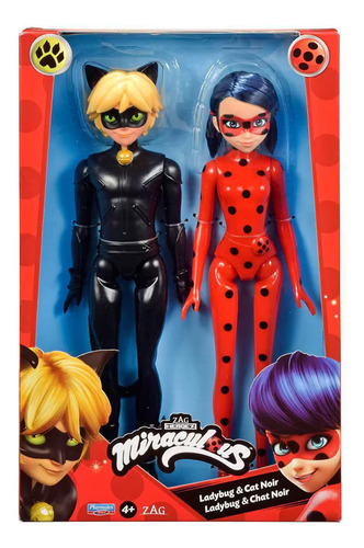 Ladybug & Cat Noir Muñecos / Figuras De Acción Miraculos