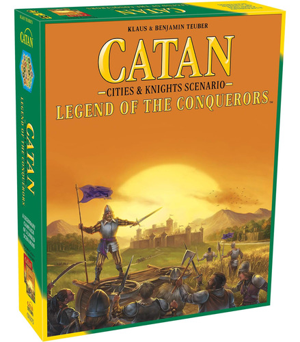 Escenario Catan Legend Of The Conquerors Para La Expansión D