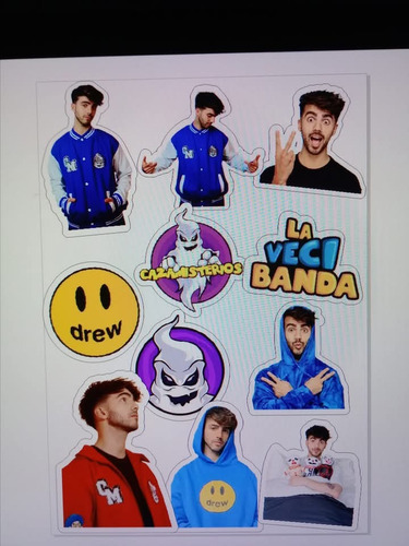 Pack Digital Stickers Fede Vigevani Club Misterio