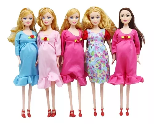 Brinquedo Barbie Gravida