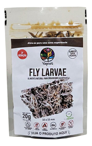 Yepist Pro - Fly Larvae Larva De Mosca Em Conserva - 20g