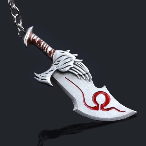 Llavero God Of War Espada Kratos Símbolo Omega