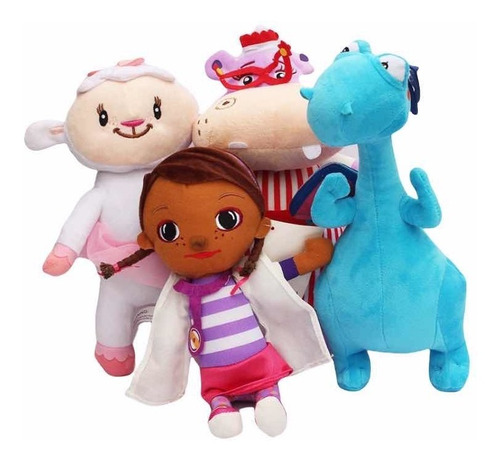 Dra Juguetes Felpita Lambie Hally Set 4 Peluches