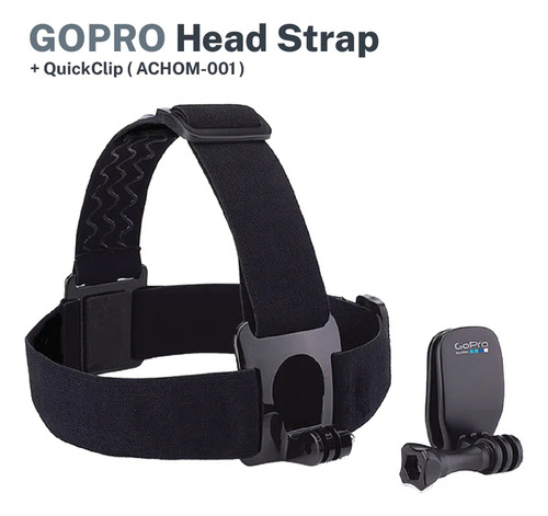 Bnada Para Cabeza + Quick Clip Gopro