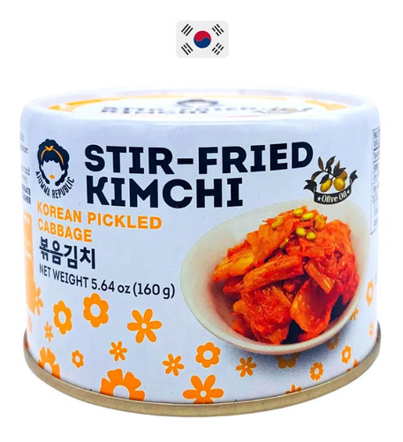 Kimchi Salteado Stir-fried Ajumma Republic Corea 160 Gr 