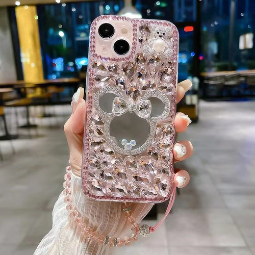 Funda Diamond Bear Mirror For Samsung S24/a05s