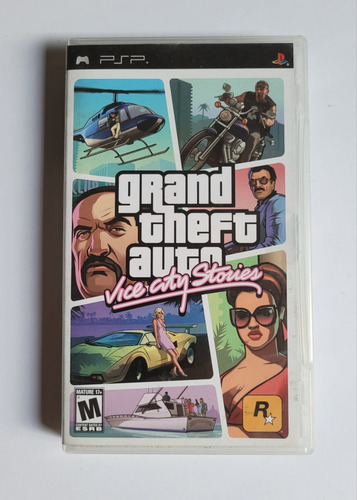 Gta Vice City Stories - Psp (leia Descrição) (Usado)