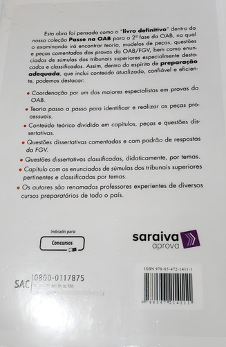 Passe Na Oab 2ª Fase Fgv Completaço - Prática Constitucional