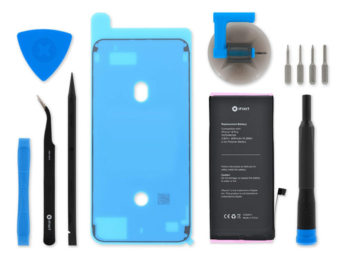 Ifixit Batería Compatible Con iPhone 8 Plus - Kit De Reparac