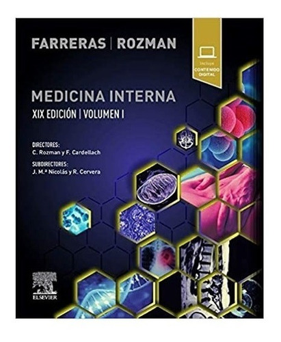 Farreras Rozman Medicina Interna 19ed/2020 2vols Nuevo Envío