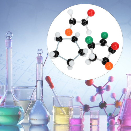 Kit De Modelado Molecular 240 Piezas De Estructura Química,