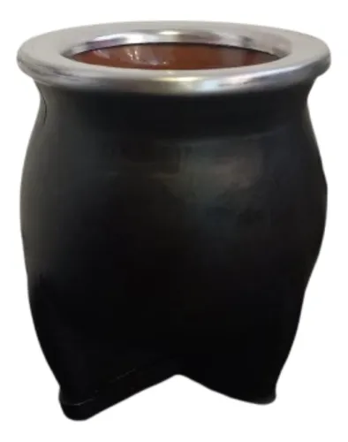 comprar Mates En Cerámica Forrados En Cuero. 100% Uruguayos