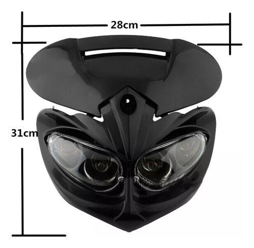 Farol Motocross 12 V Universal