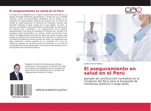 Libro: El Aseguramiento Salud Perú: Ejemplo Cons