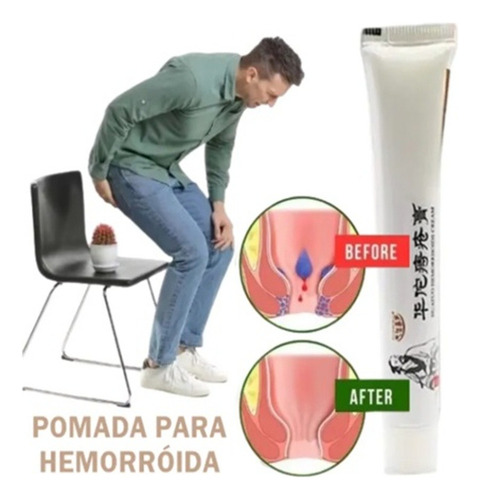 Pomada Hemorroida Fissura Alivio Imediato Da Dor 2 Unidades Neutra