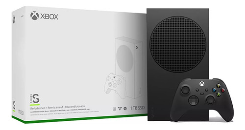 Xbox Series S Carbon 1tb Reacondicionada Con Certificacion (Reacondicionado)