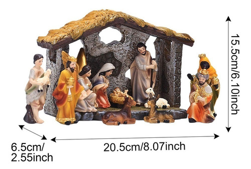Figuras De Juego De Estatuas Del Nacimiento De Jesús