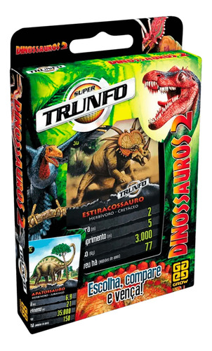 Super Trunfo Dinossauros 2