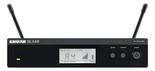 Sistema Sem Fio Shure Blx14r/w85-m15 Lapela Cor Preto