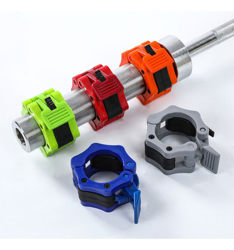 Clipes Barbell Collar Lock, 1 Par De Halteres De Ginástica,