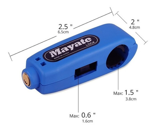 Cerradura Universal Para Manillar De Moto/elpreciobajo