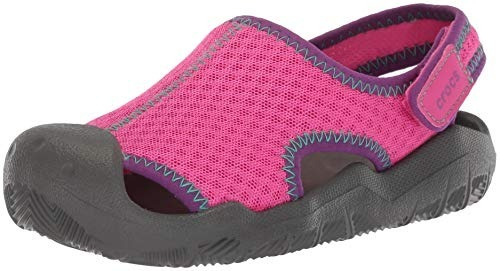 Crocs Swiftwater Sandal Junior Neon-magenta Envios Todo Pais
