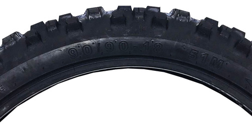Pneu Traseiro Cravudo 57p Tmx Trilha 90/90-18 Cg 125 Titan