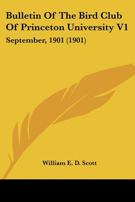 Libro Bulletin Of The Bird Club Of Princeton University V...