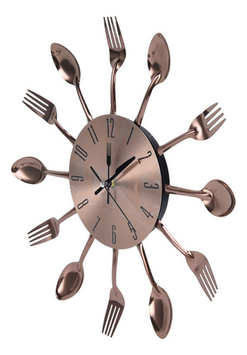 Reloj De Pared Para Cocina, Cubiertos Multiusos, Utensilio D