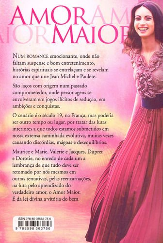 Amor Maior: Não Aplica, De Médium: Michell Paciletti / Ditado Por: L'lino. Série Não Aplica, Vol. Não Aplica. Editora Correio Fraterno Abc, Capa Mole, Edição Não Aplica Em Português, 2013