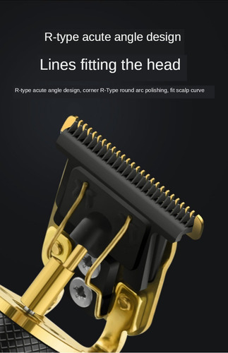 Barbeador Pro Li Cordless Clipper De Cabelo Para Homens