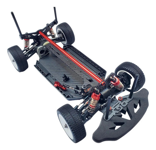 Kit De Chasis De Fibra De Carbono 1/10 Off-road Rc Upgrade