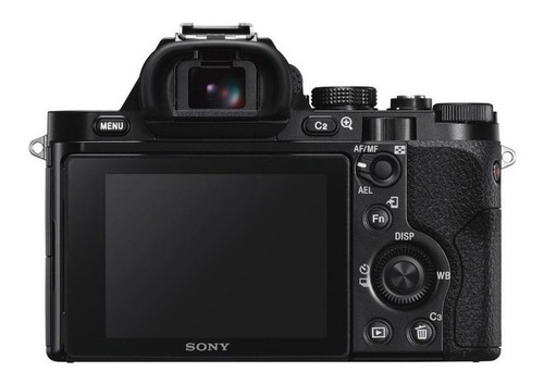 Sony Alpha 7 ILCE-7 mirrorless cor preto