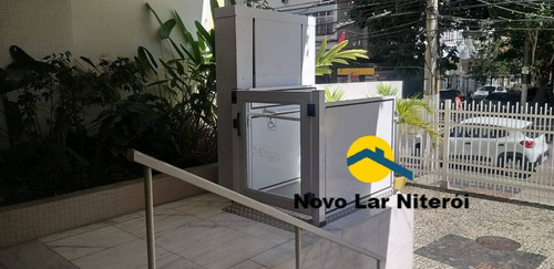 Imagem 15 de 15 de Excelente Apartamento De 3 Quartos Com Área Externa No Jardim Icaraí. - 435