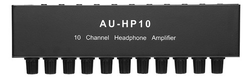 Amplificador De Auriculares Estéreo De 10 Canales Au-hp10