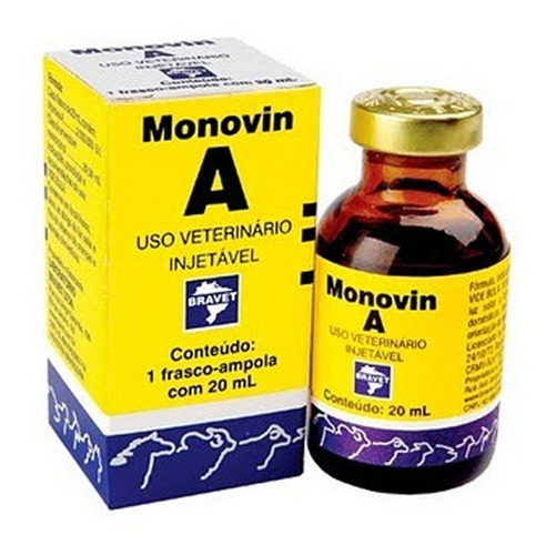 Monovin A 20ml Original Vitamina A Crescer Cabelo 