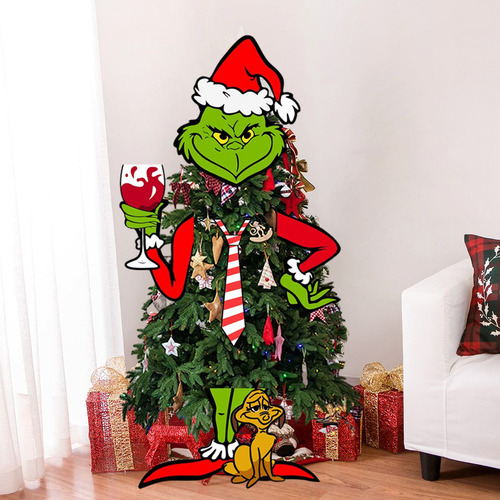Decoración De Árbol De Navidad De Grinch