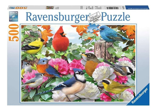 Rompecabezas 500 Piezas Aves De Jardín Ravensburger