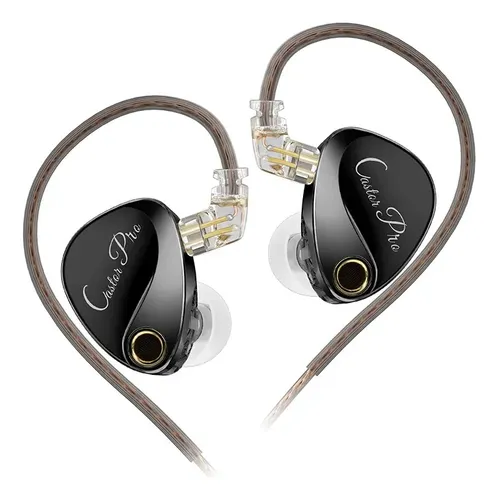 Fone KZ Castor Pro Intra-auricular com Fio Hi-fi
