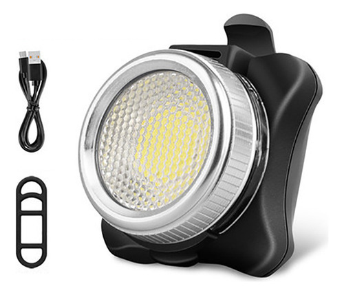 Lámpara Para Bicicleta, Luz Cob Light Y Bicicleta Led Recarg