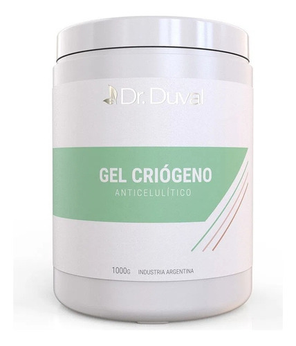 Gel Criógeno Celulitis X1kg. Dr Duval