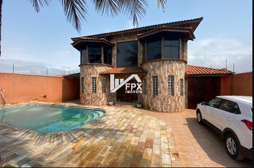 Imagem 1 de 14 de Casa Com Piscina Em Itanhaém, Lado Praia, Ca191-f
