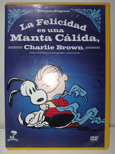 La Felicidad Es Una Manta Cálida Dvd Charlie Brown Snoopy 