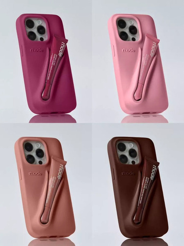 V Funda Rhode Hailey Bieber Original Con Labial Para iPhone