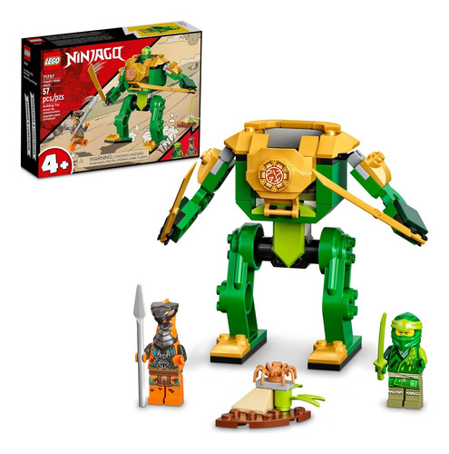 Lego Ninjago 71757: Meca Ninja De Lloyd 57 Piezas