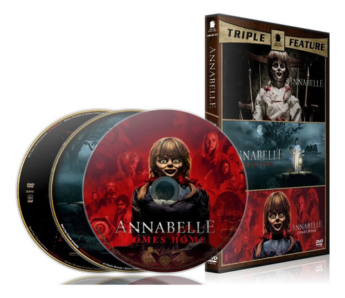 Saga Universo El Conjuro-annabelle-la Monja-la Llorona - Dvd