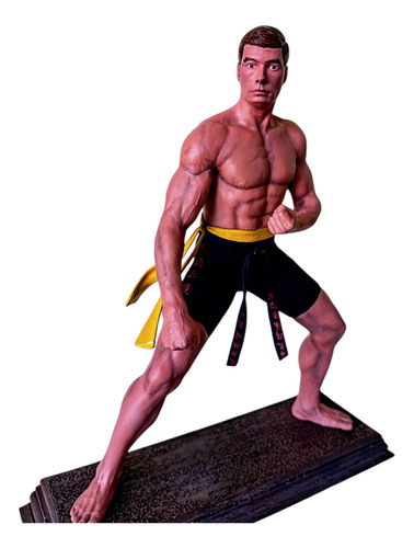 Van Damme Clássico Frank Dux Action Figure Boneco Estátua