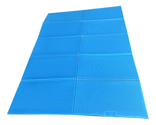 Cojín De Asiento Plegable Para Exteriores, Práctico Azul