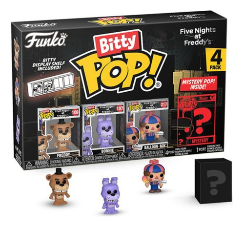 Freddy Funko Bitty Pop! Mini 4pack Five Nights At Freddy's