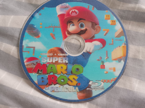 Super Mario Bros Movie Blu Ray 